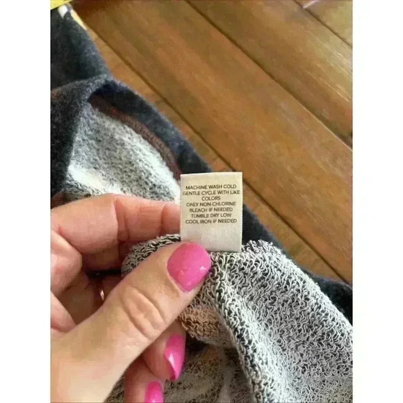 Cj Banks Leaf Blouse/ Sweatshirt 3/4 Sleeve Size 1X - Picture 11 of 11